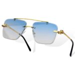 Cartier - Rimless - Sunglasses - S-466 - Image 2