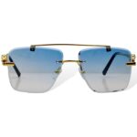 Cartier - Rimless - Sunglasses - S-466 - Image 3