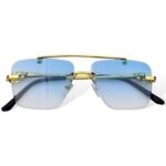 Cartier - Rimless - Sunglasses - S-466 - Image 5