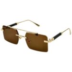 Titan Vision - Amber Brown - Male Sunglasses - S-618 - Image 3