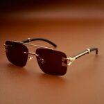 Phantom Edge - Amber Brown - Male Sunglasses - S-624 - Image 3