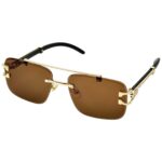 Phantom Edge - Amber Brown - Male Sunglasses - S-624 - Image 4