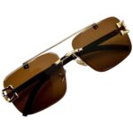 Phantom Edge - Amber Brown - Male Sunglasses - S-624 - Image 6