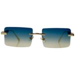 Rimless Frame - Blue Haze - Male Sunglasses - S-635 - Image 7