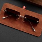 Rimless Frame - Smoke - Male Sunglasses - S-638 - Image 6