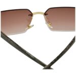 Rimless Frame - Smoke - Male Sunglasses - S-653 - Image 7